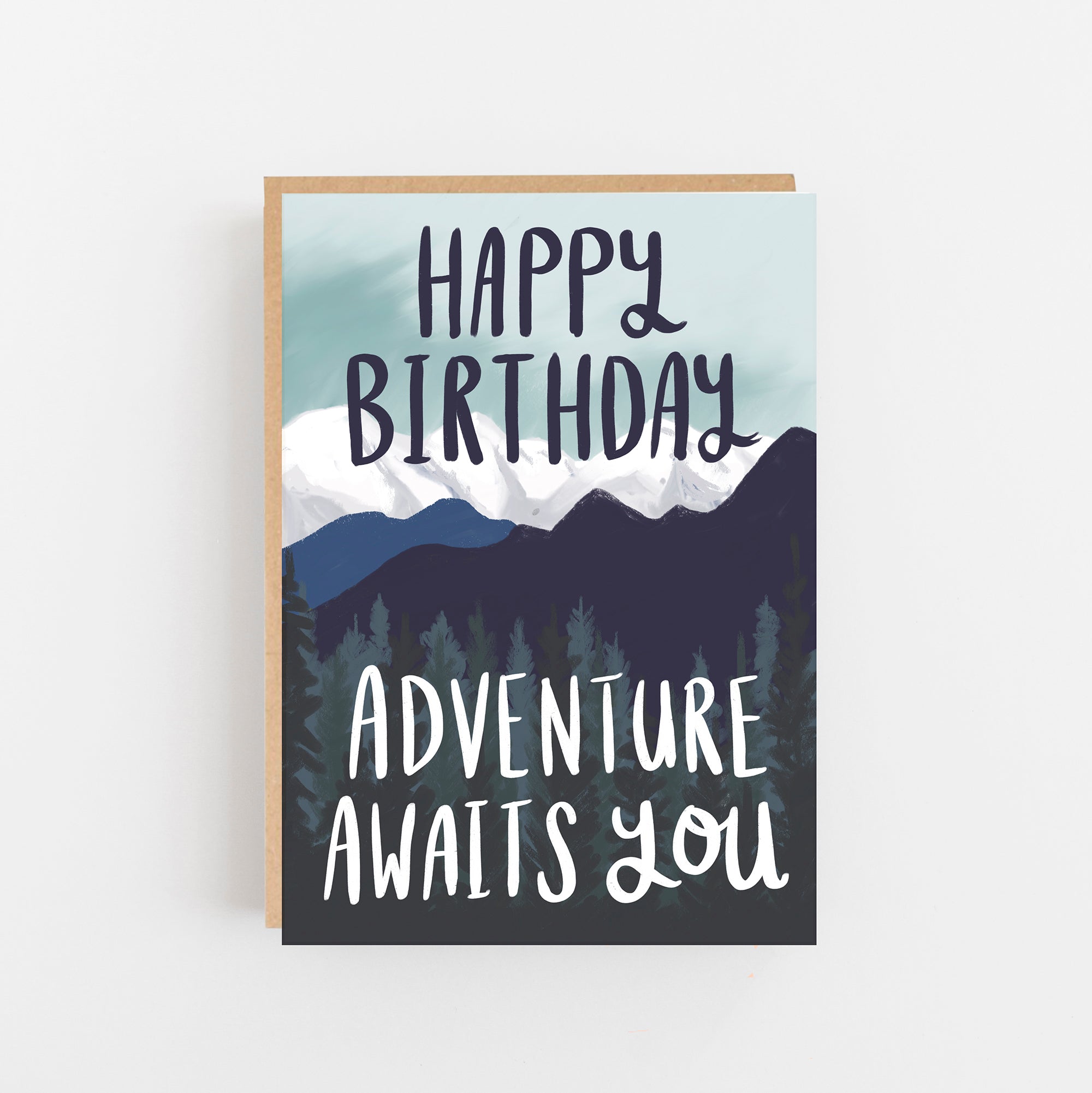 Adventure awaits birthday card – Wee Green Place