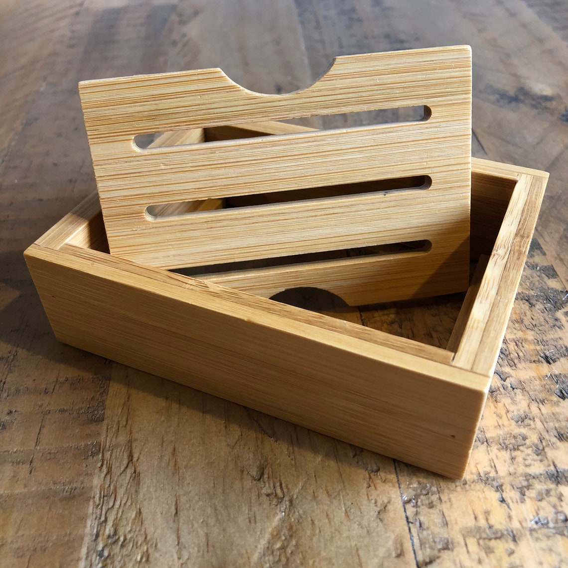 Bamboo soap dish Wee Green Place