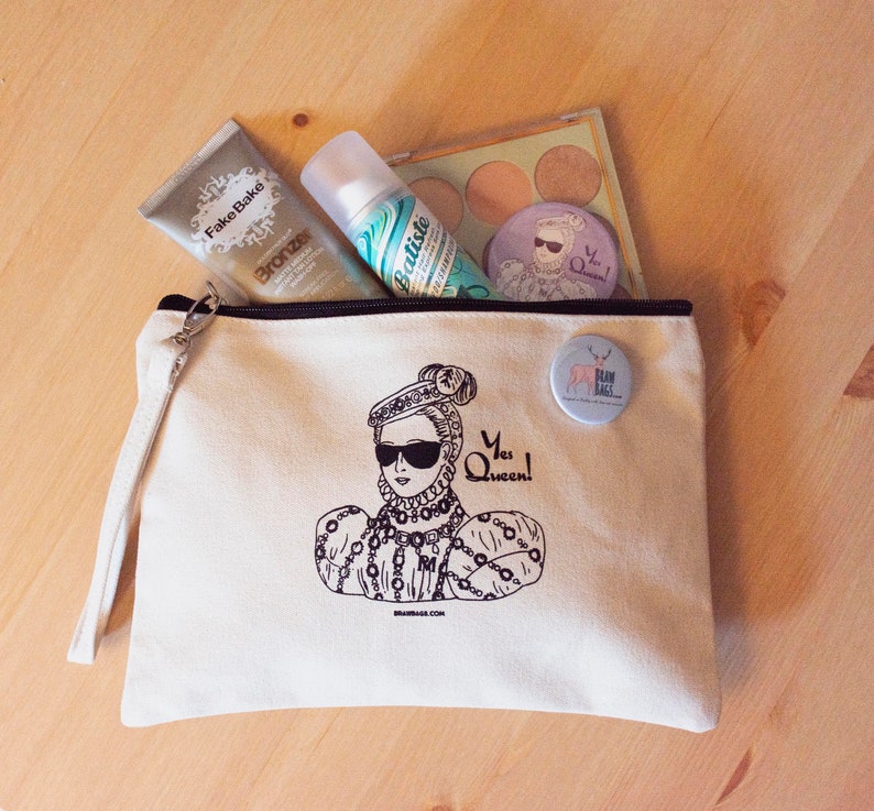 Clutch bag Yes Queen! Wee Green Place