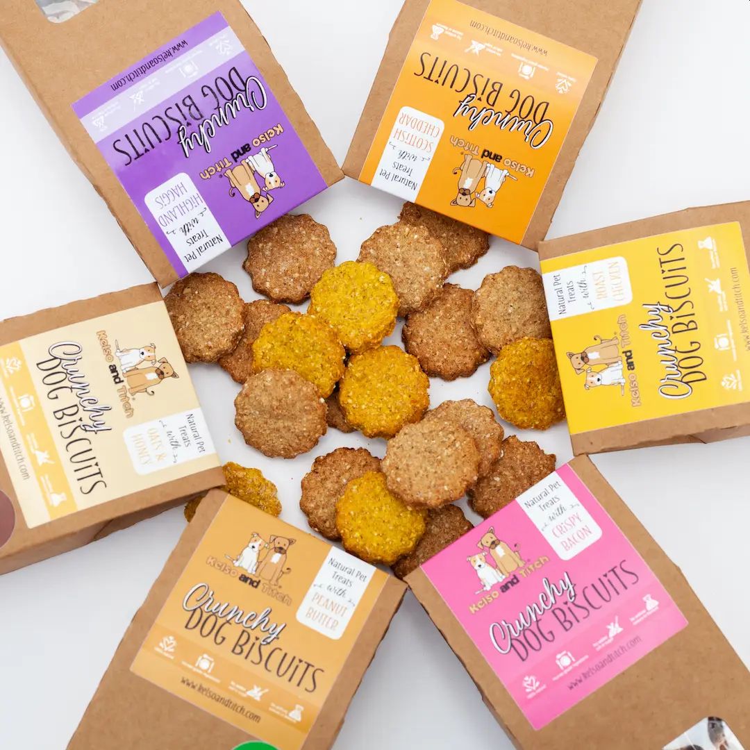 Handmade Crunchy Dog Biscuits Wee Green Place